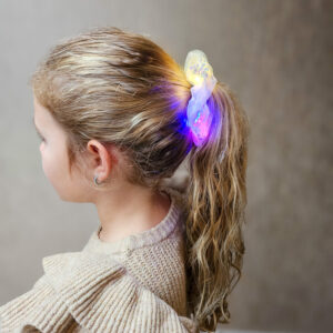 Scrunchie licht pailletten