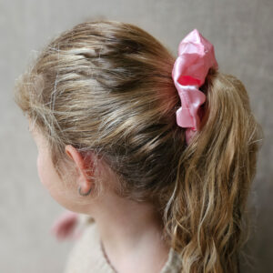 Scrunchie lichtjes roze